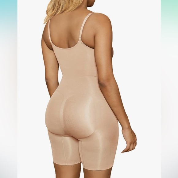 NWT SHAPERX Shapewear Bodysuit Tummy Control Body Shaper Seamless Sculpting - Picture 2 of 6